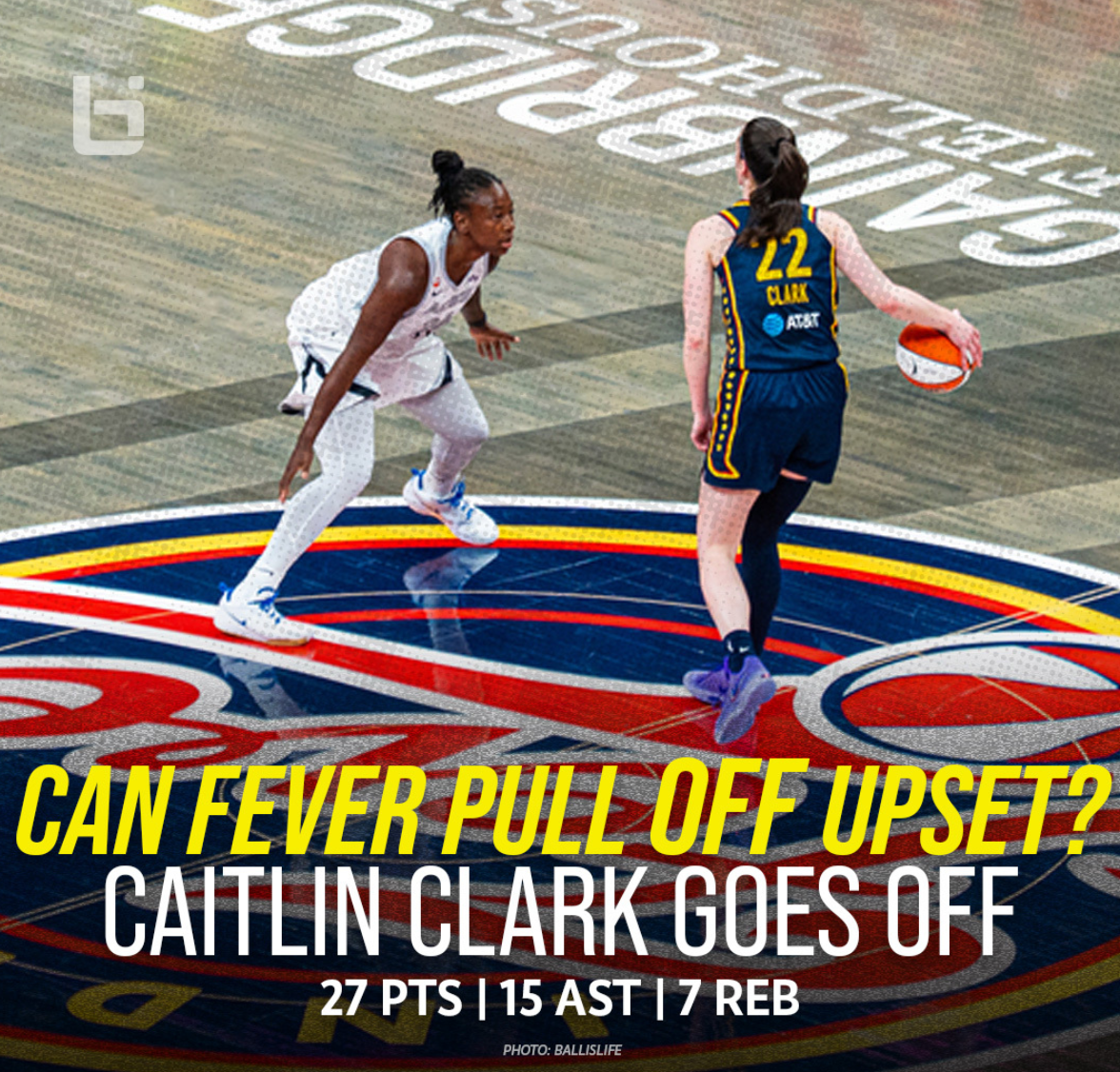 轰27+15+7扳平大比分！克拉克一战创6纪录 赛后透露中场呕吐超难受
